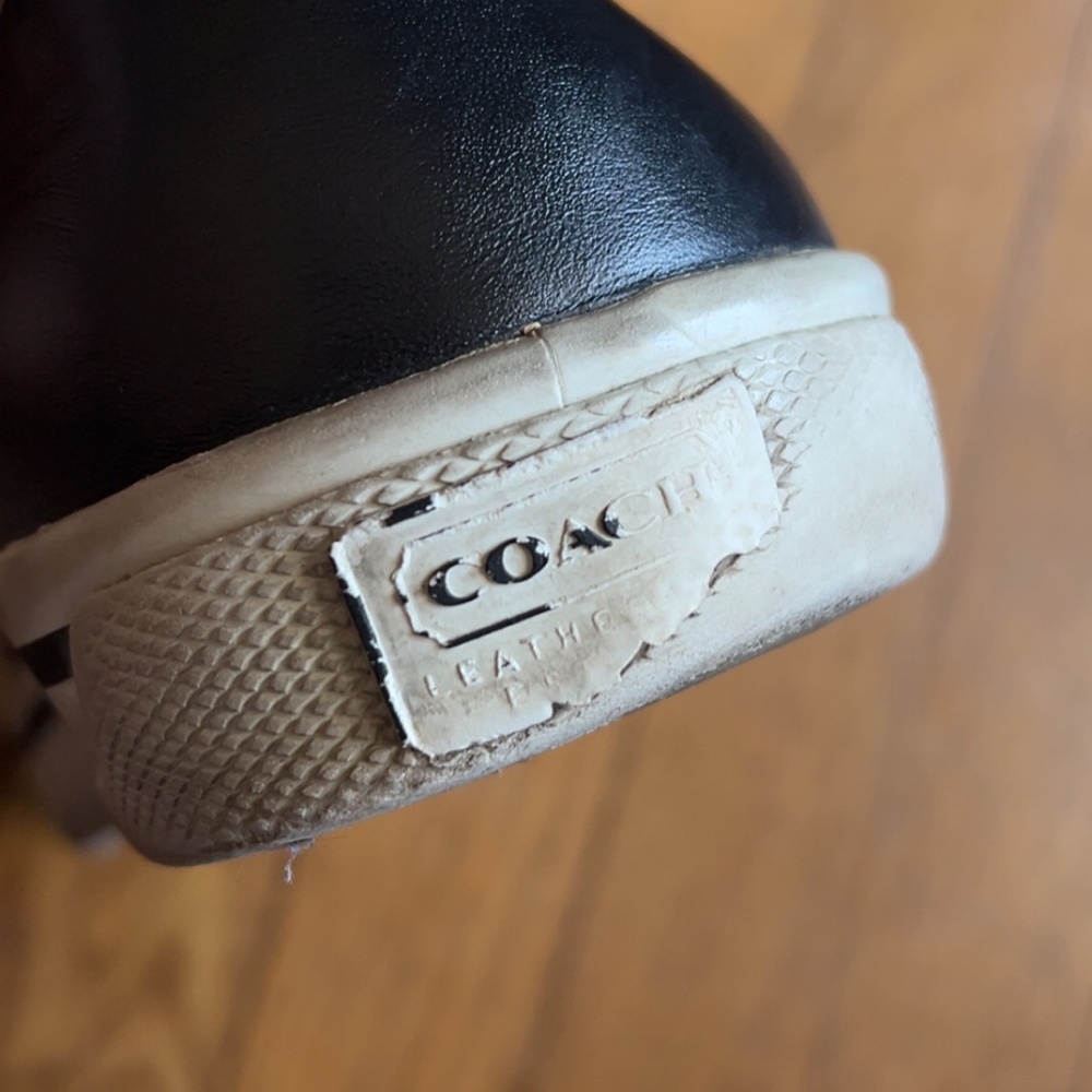 Coach Signature Canvas Sneakers | Women’s 9.5 | Authentic | Vintage - Picture 7 of 9